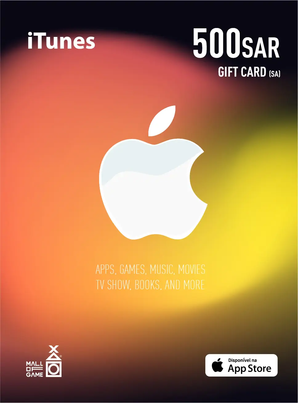 iTunes SAR500 Gift Card (SA)
